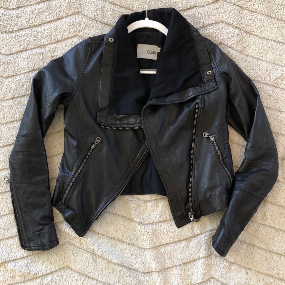 DOMA leather jacket